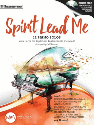 Book cover for Spirit Lead Me - Piano Folio
