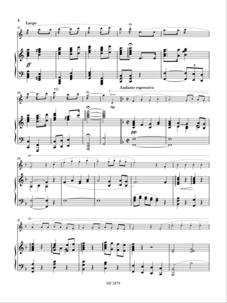 Airs populaires corses Piano Accompaniment scores gallery preview page 4