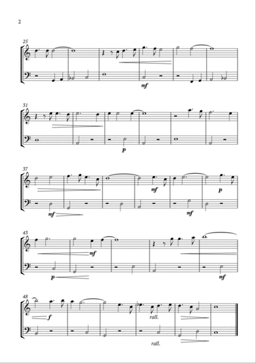 He's A Tramp Woodwind Duet scores gallery preview page 2