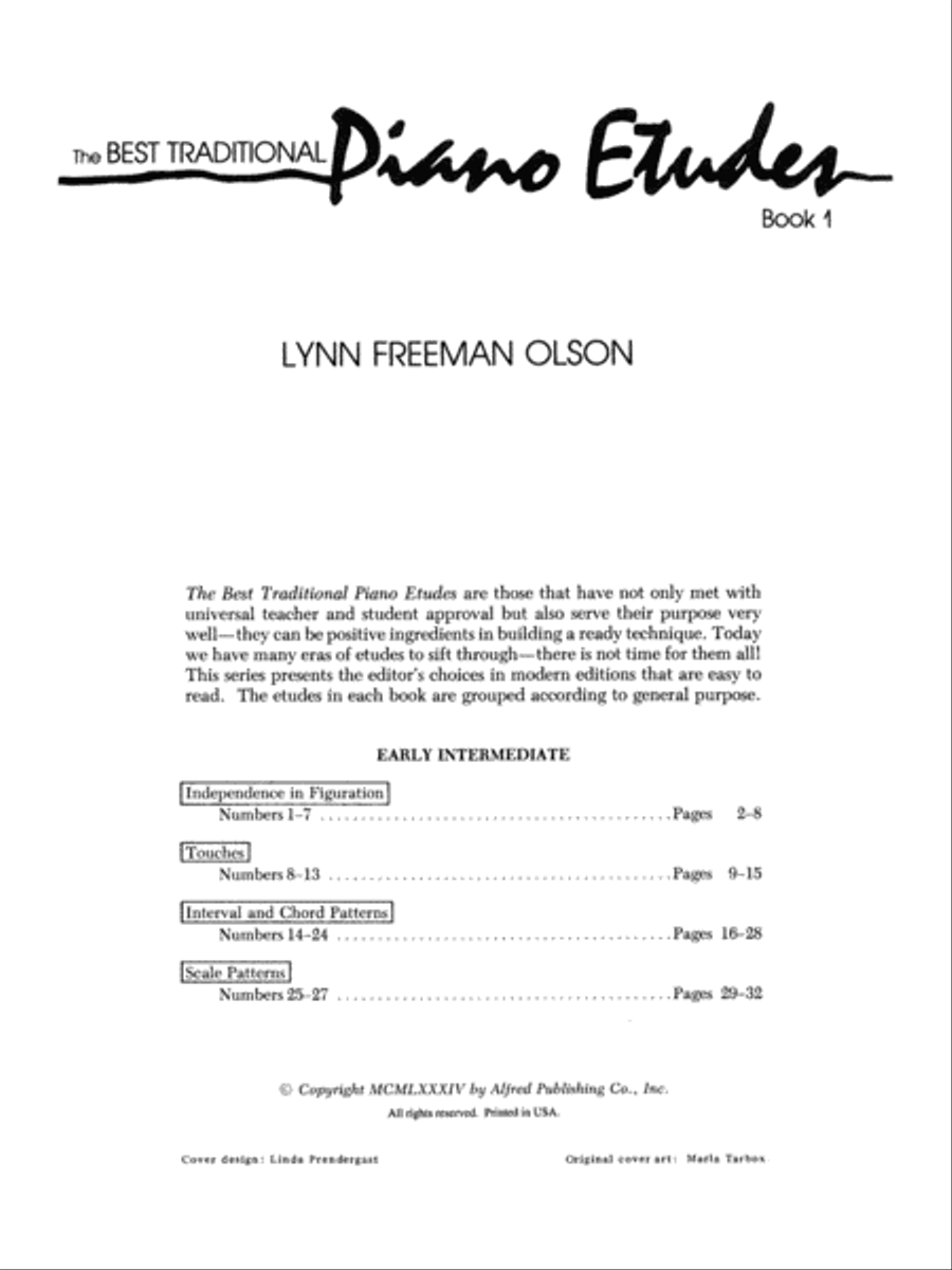 Best Traditional Piano Etudes, Book 1 Piano Method scores gallery preview page 2