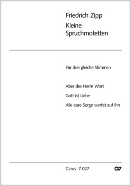 Kleine Spruchmotetten