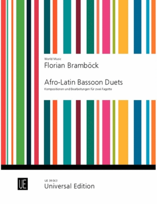 Book cover for Afro-Latin Bassoon Duets