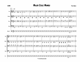 Major Scale Mambo for Steel Band