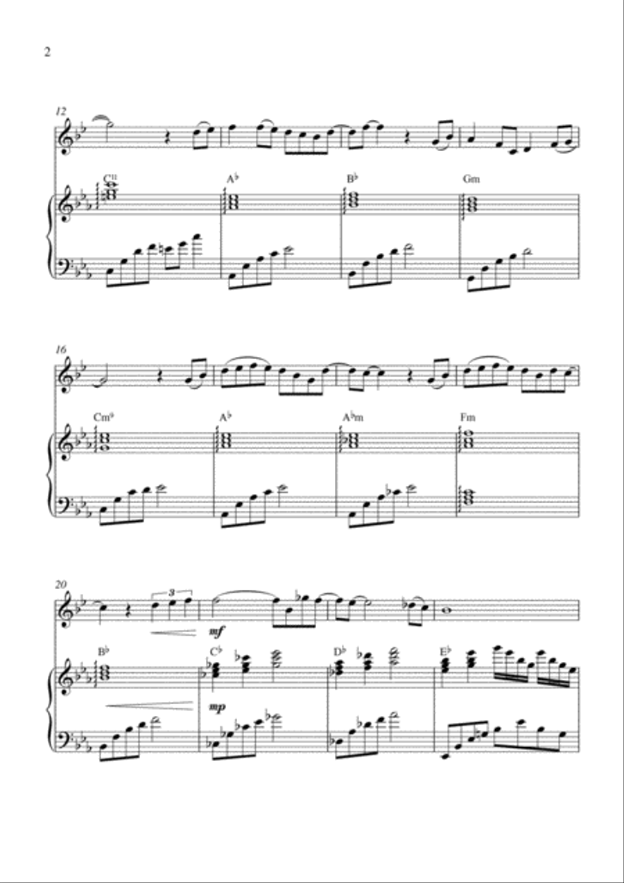 Where's The Justice? English Horn scores gallery preview page 2