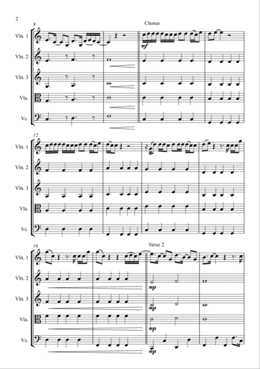 Daylight String Quartet scores gallery preview page 2