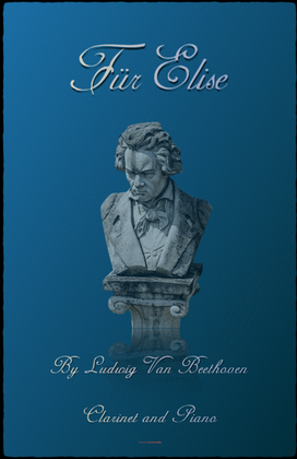 Book cover for Für Elise, for Solo Clarinet and Piano