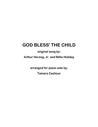 Book cover for God Bless' The Child