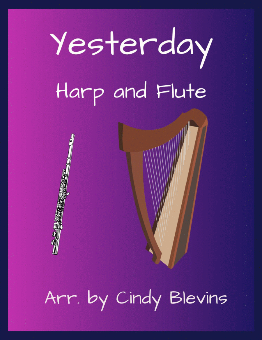Yesterday Flute scores gallery preview page 1