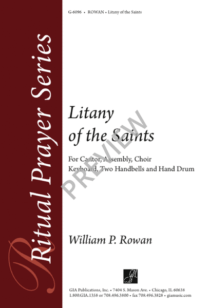 Litany of the Saints image number null
