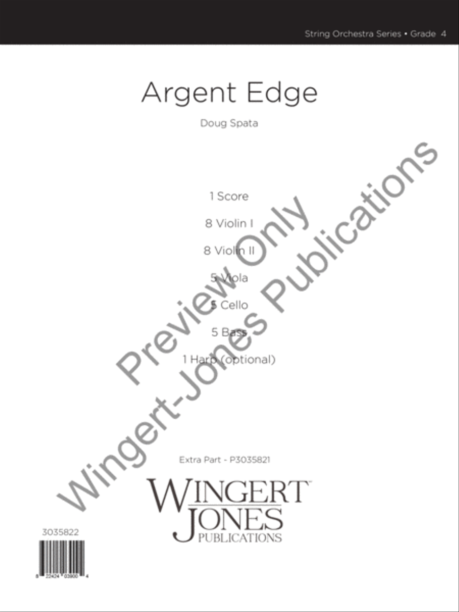 Argent Edge String Orchestra scores gallery preview page 2