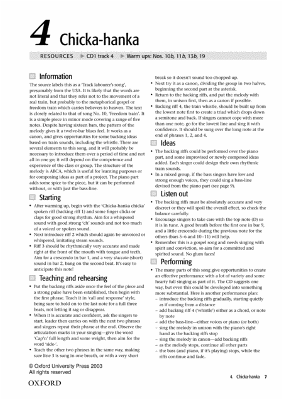 Voiceworks 2 4-Part scores gallery preview page 20