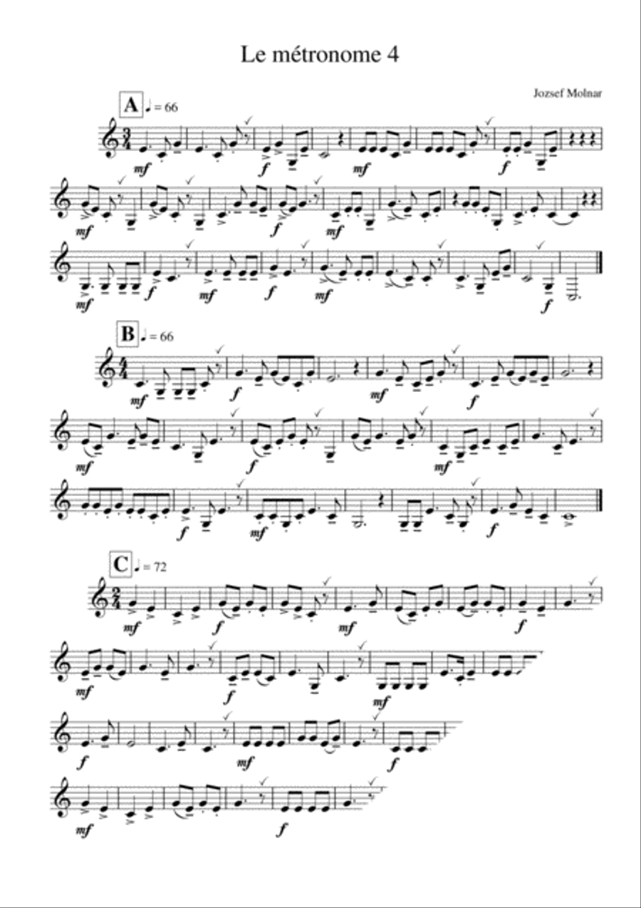 Friperies Alphorn scores gallery preview page 6
