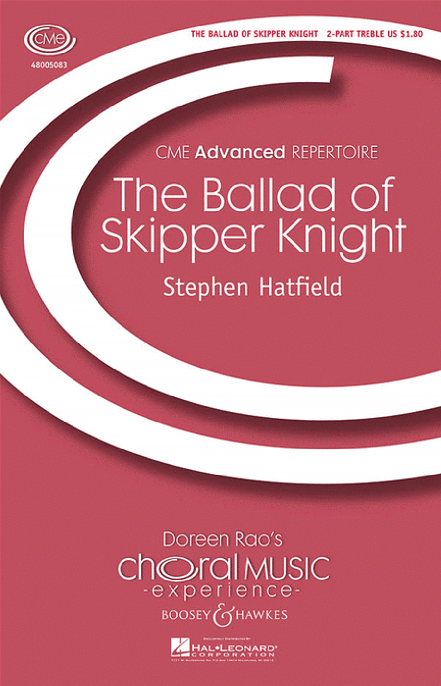 The Ballad of Skipper Knight SSA scores gallery preview page 1