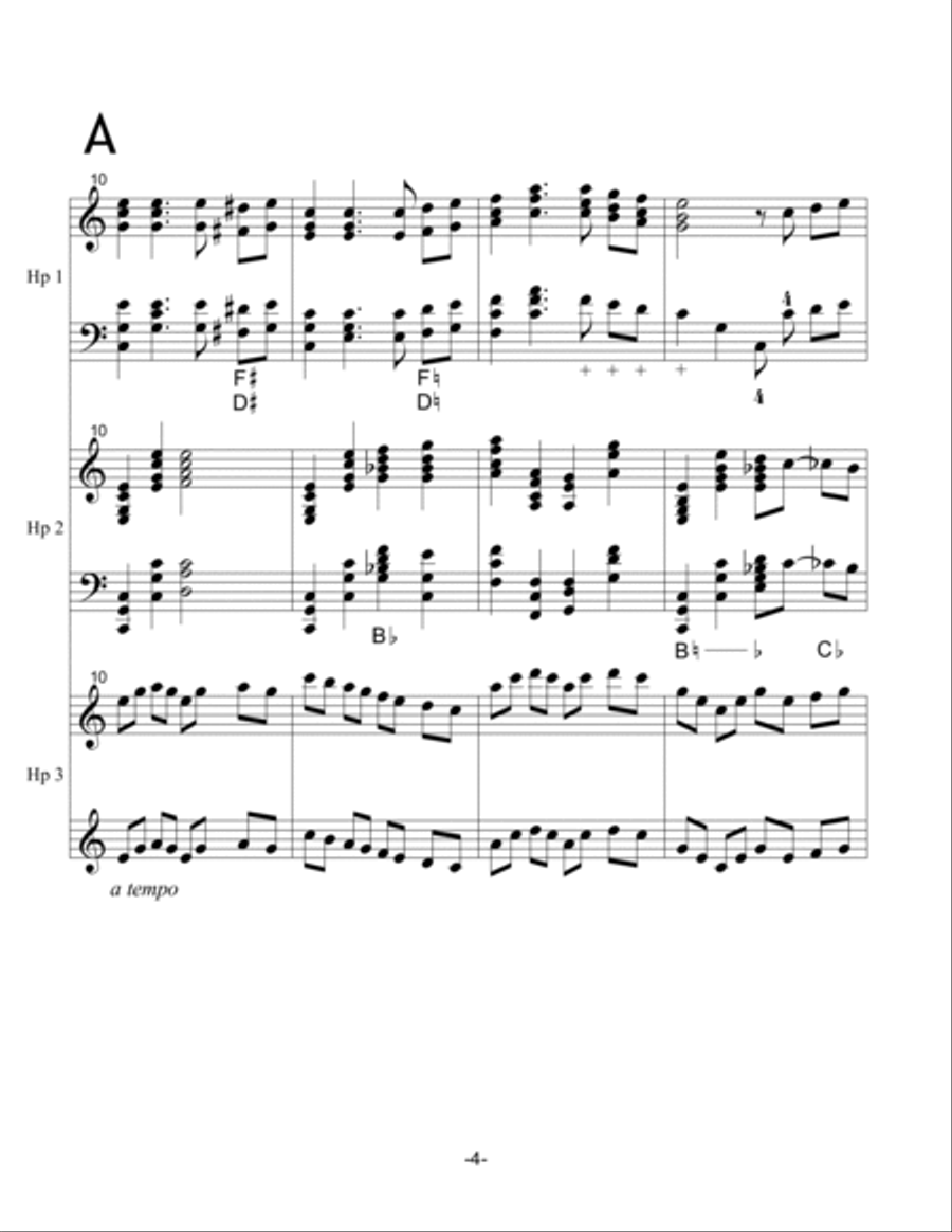 You Are My Sunshine Small Ensemble scores gallery preview page 4