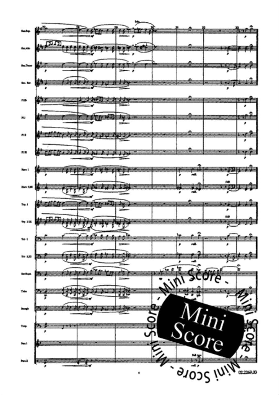 Gesu Bambino Fanfare Band scores gallery preview page 12