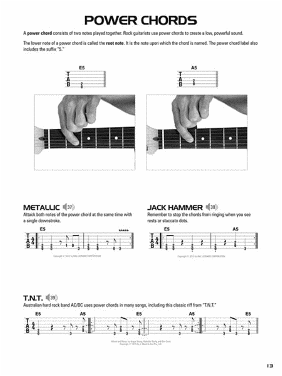 Hal Leonard Guitar Tab Method – Books 1 & 2 Combo Edition image number null