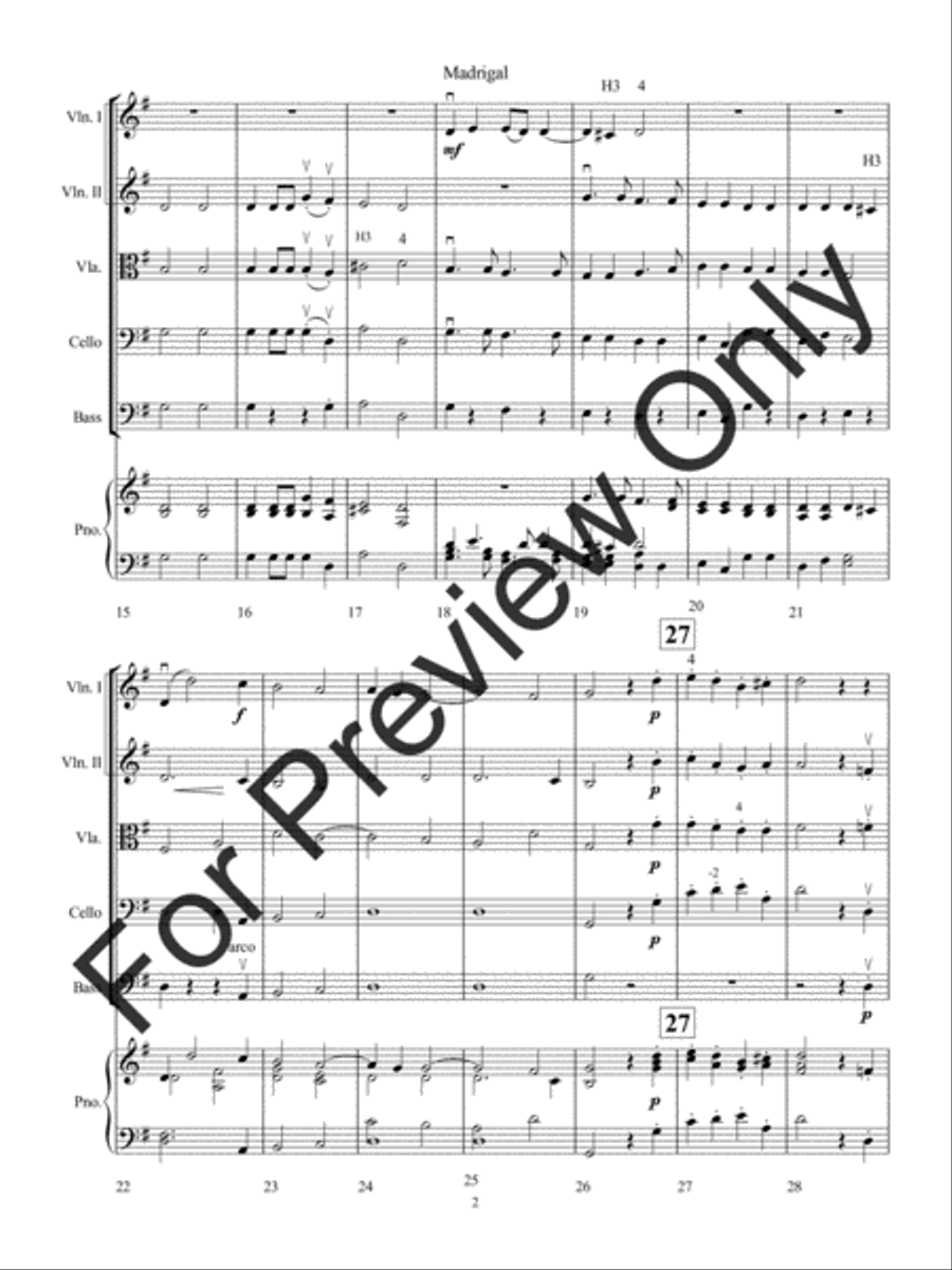 Madrigal Choir scores gallery preview page 5