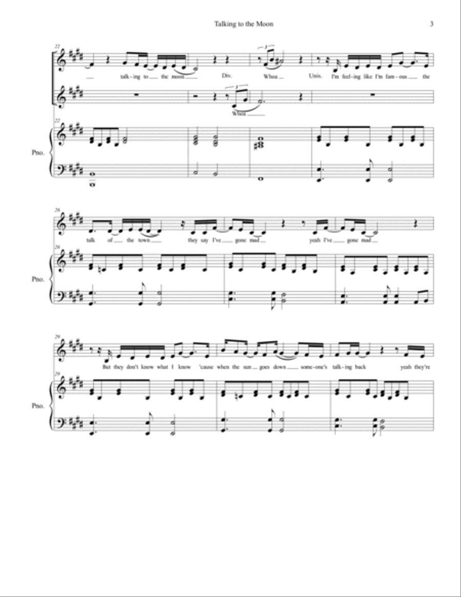 Talking To The Moon Talking To The Moon SA scores gallery preview page 3