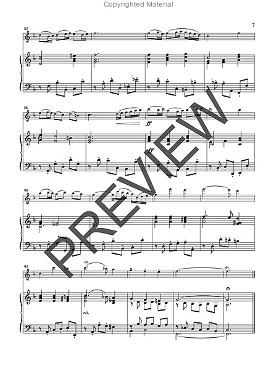 An Easter Fantasy Flute scores gallery preview page 7