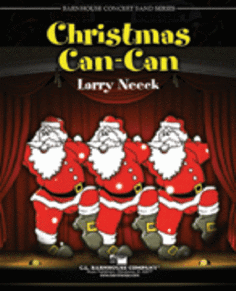Christmas Can-Can Concert Band scores gallery preview page 1