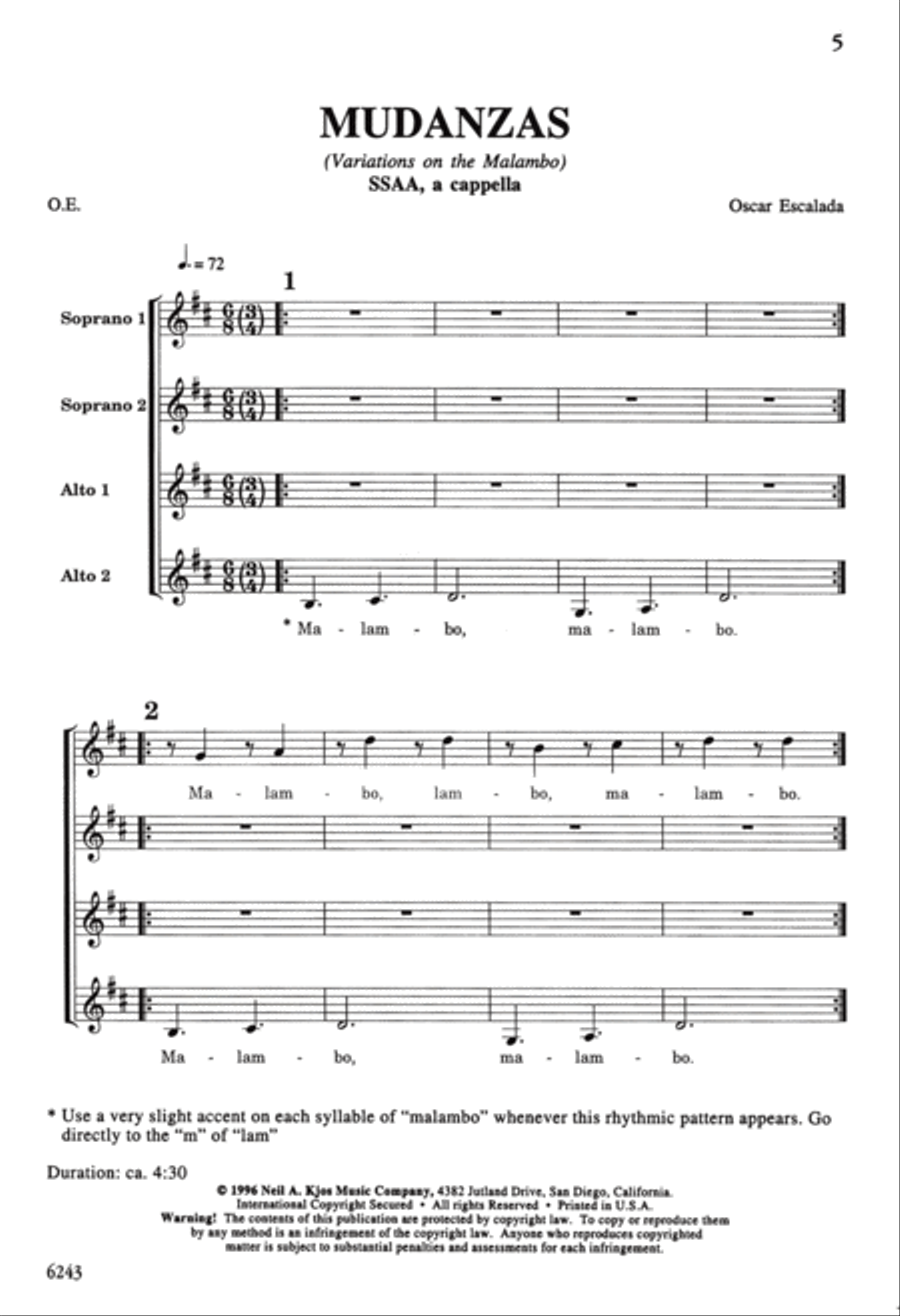 Mudanzas Mudanzas SSA scores gallery preview page 2