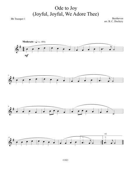 20 Easter Hymns for Brass Quintet: Vols. 1 & 2 image number null