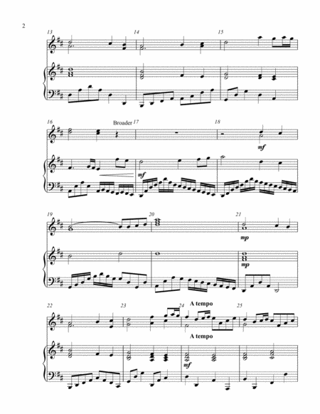 Pachelbel's Noel (2 octave handbell & piano accompaniment) image number null