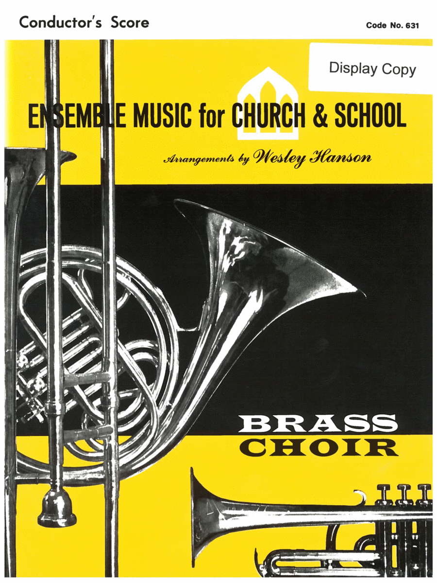 Ensemble Music for Church & School Set of Parts scores gallery preview page 1