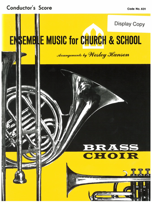 Ensemble Music for Church & School