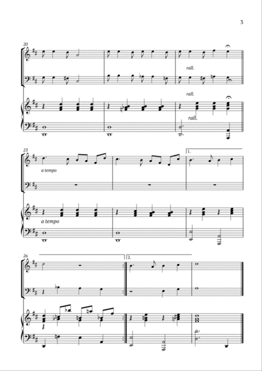 La Vie En Rose Woodwind Duet scores gallery preview page 3