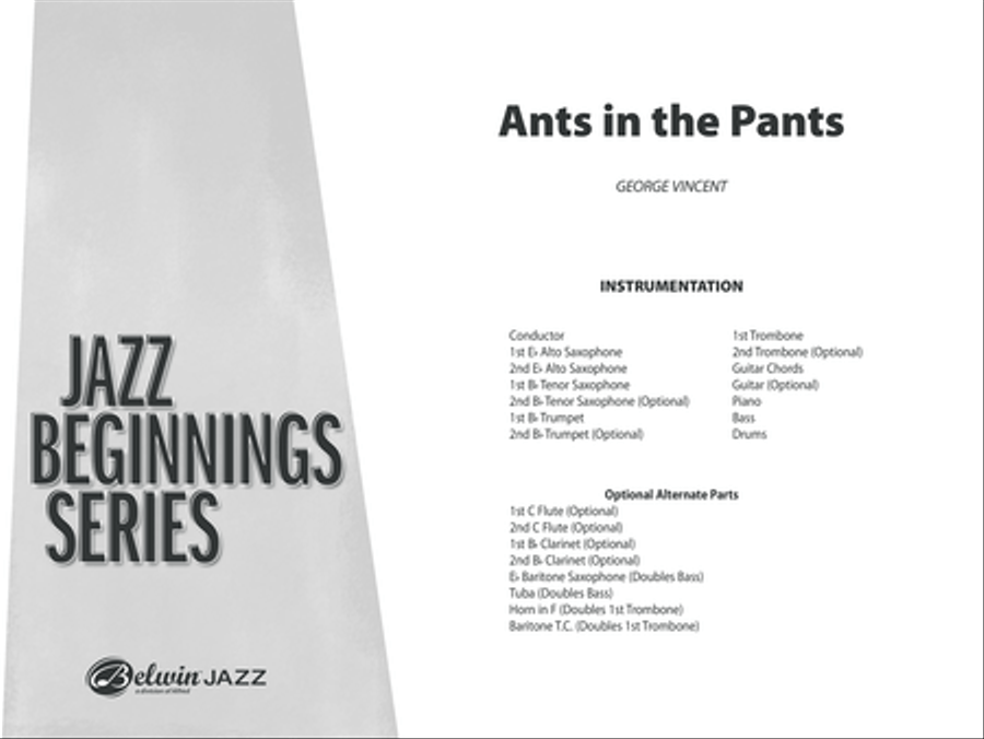 Ants in the Pants Ants in the Pants Jazz Ensemble scores gallery preview page 2