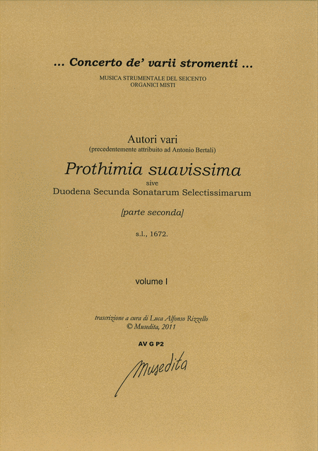 Prothimia suavissima (parte seconda)(s.l., 1672)