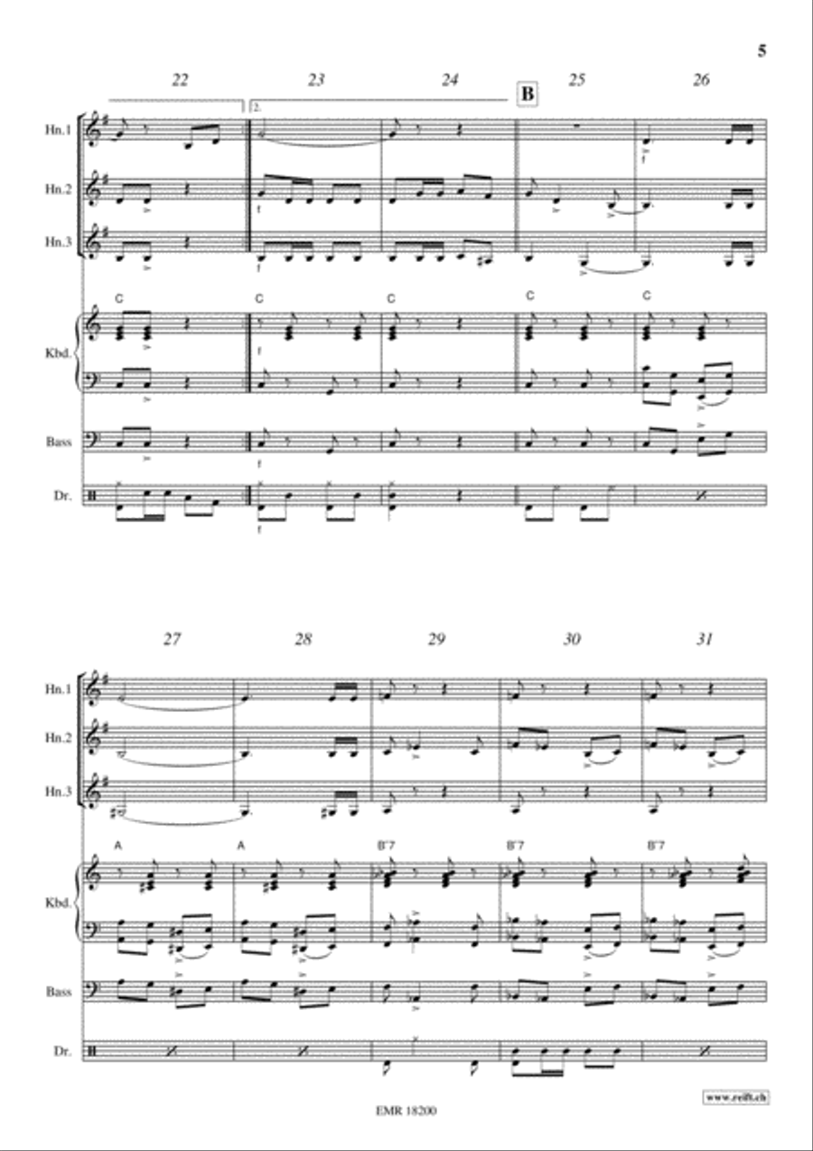 Franky And Johnny Horn scores gallery preview page 5