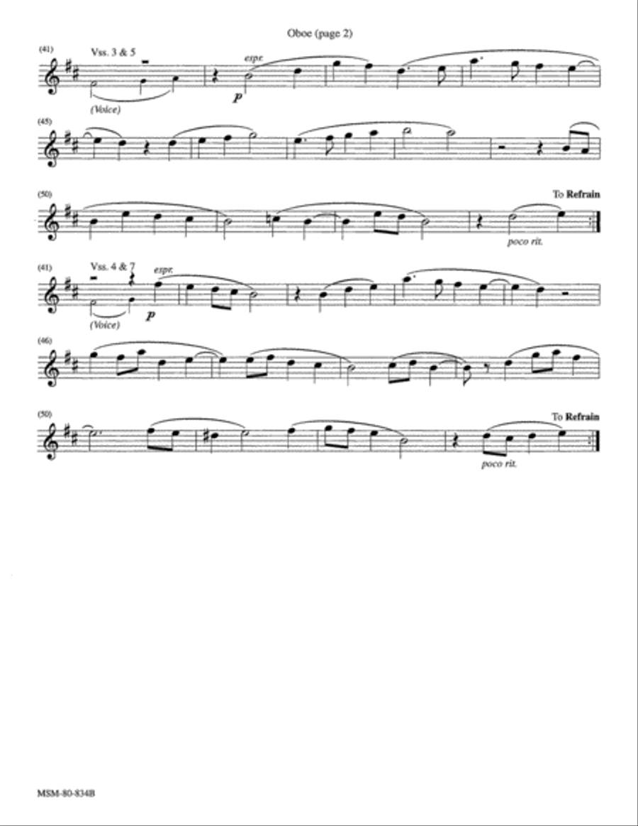 Though We Are Many, In Christ We Are One Choir scores gallery preview page 3