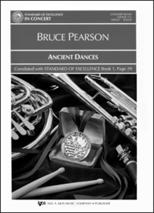 Book cover for Ancient Dances-Score