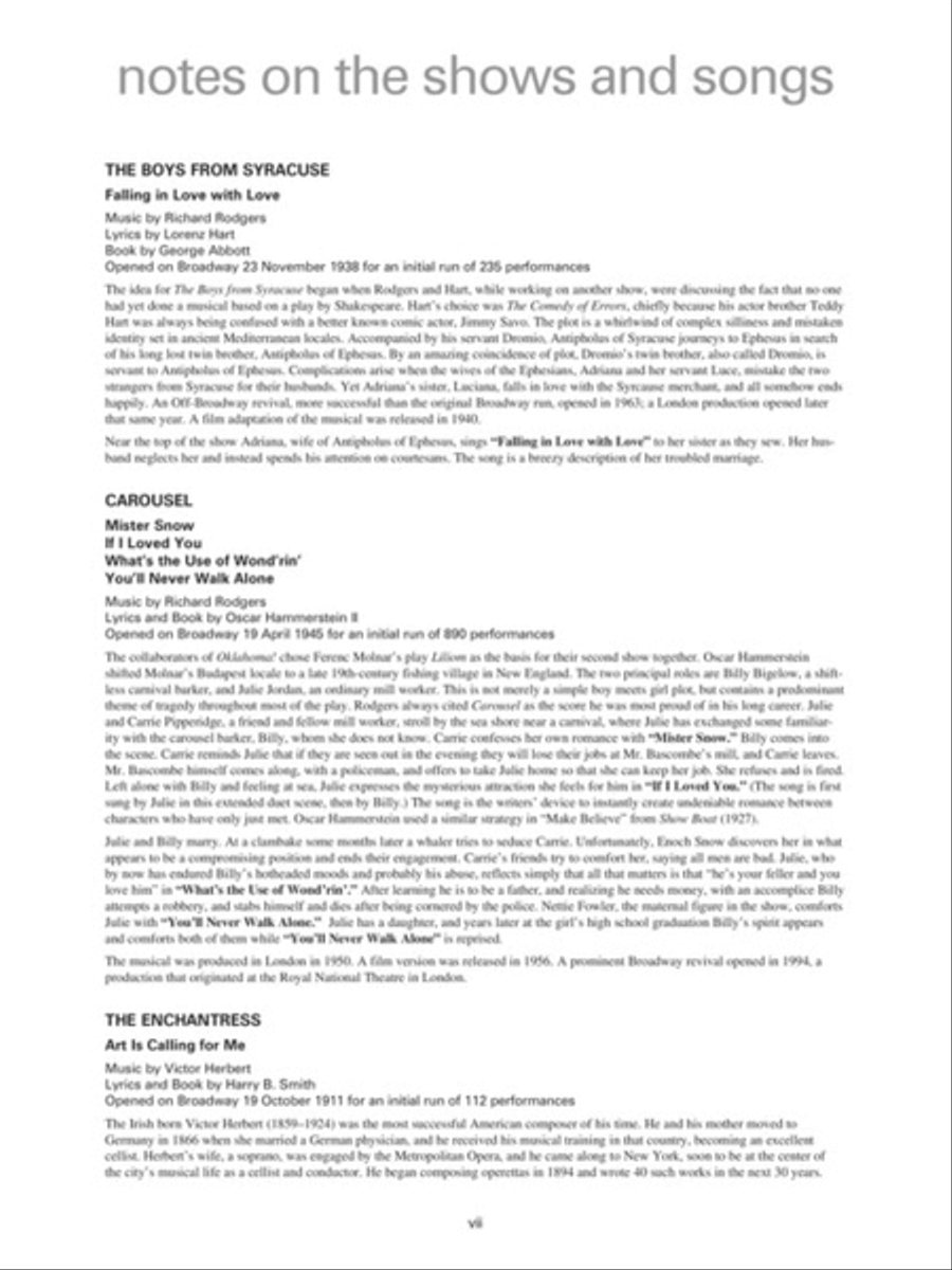 Musical Theatre for Classical Singers Voice scores gallery preview page 8