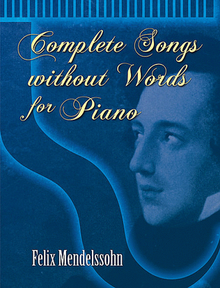 Book cover for Complete Songs Without Words for Piano
