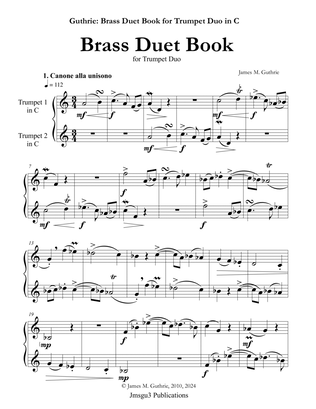Book cover for Guthrie: Brass Duet Book for Trumpet Duo