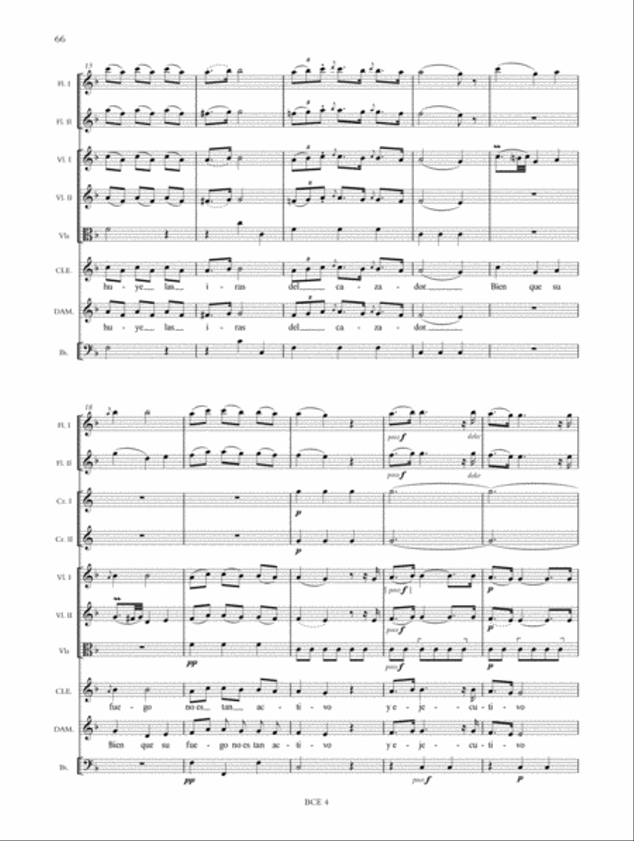 Clementina. Zarzuela in two acts (G 540). Critical Edition Score scores gallery preview page 14