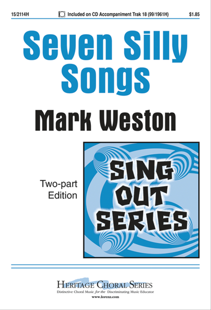 Seven Silly Songs Seven Silly Songs 2-Part scores gallery preview page 1