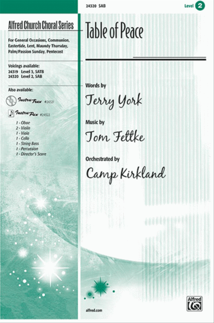 Table of Peace 3-Part scores gallery preview page 1