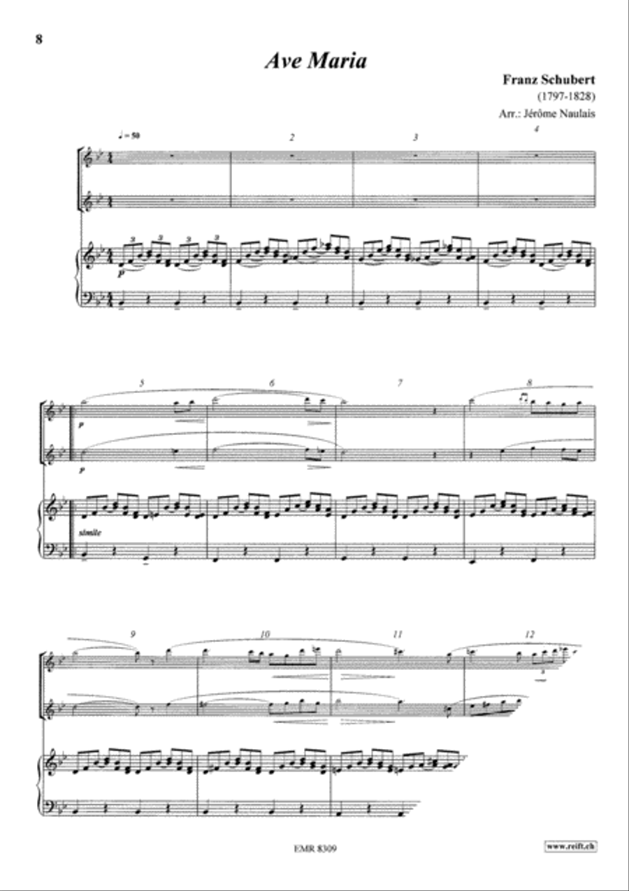 Album Volume 9 Flute Duet scores gallery preview page 6