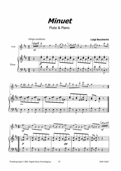 Great Classics For Flute and Piano