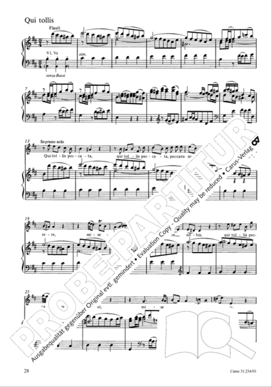 Mass in A major Mass in A major 4-Part scores gallery preview page 31