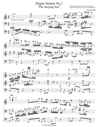 Organ Sonata No. 2, "The Surging Sea" Op. 7