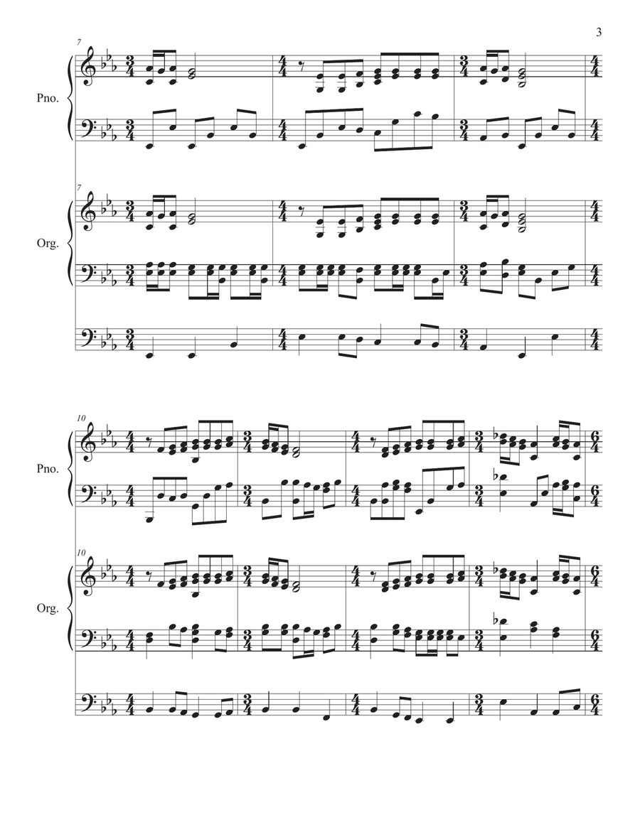 The Little Drummer Boy The Little Drummer Boy Piano scores gallery preview page 3