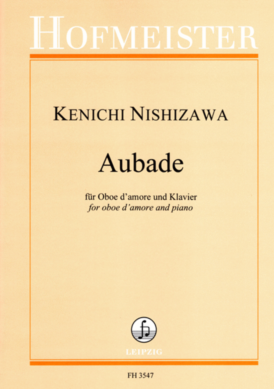 Aubade Oboe - Sheet Music