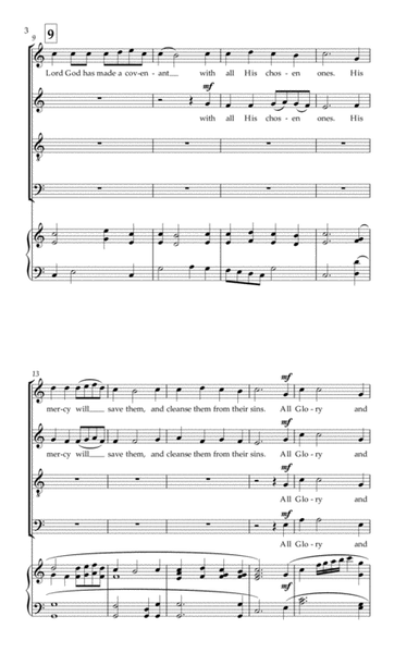 The Lords Mercy - for SATB Choir image number null