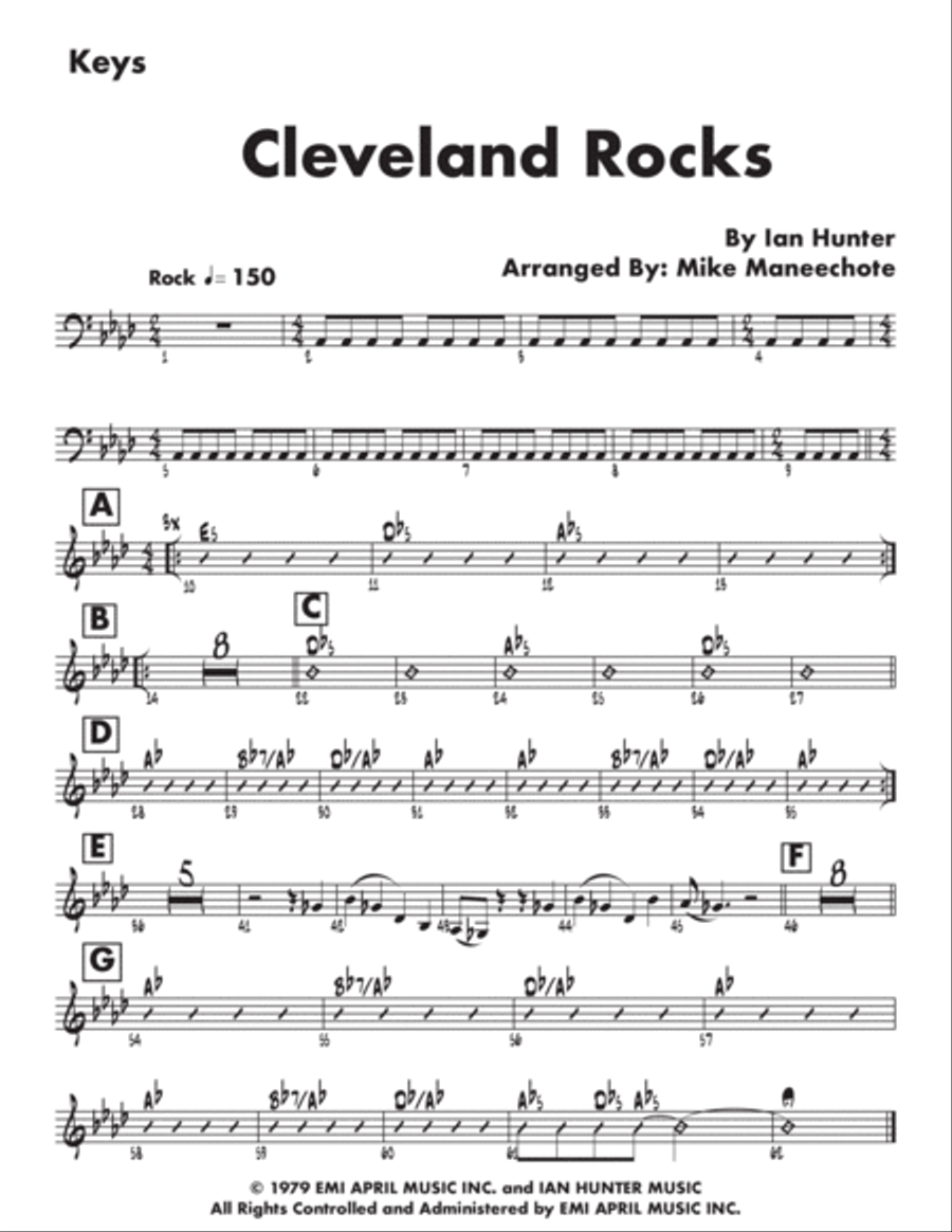 Cleveland Rocks Voice scores gallery preview page 4
