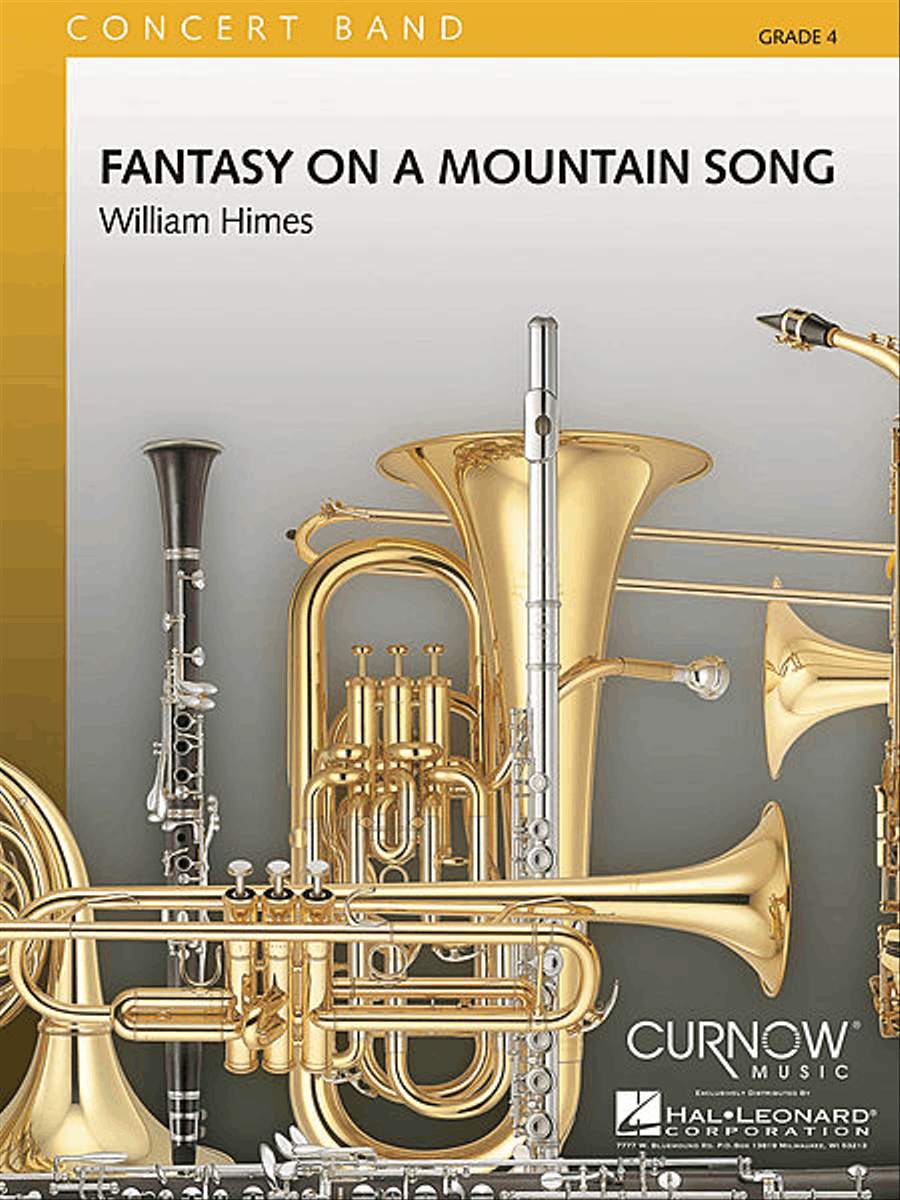 Fantasy on a Mountain Song Concert Band scores gallery preview page 1